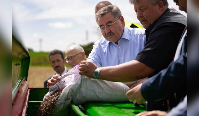 Gölbaşı Belediyesi'nden Tarıma Destek: Karabuğday Ekimi Başladı