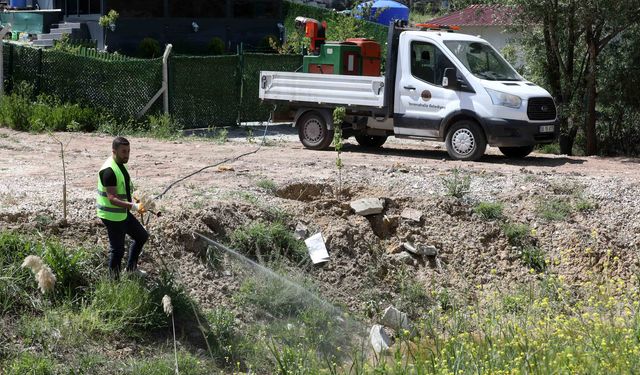 Yenimahalle’de Larva Mücadelesi Başladı