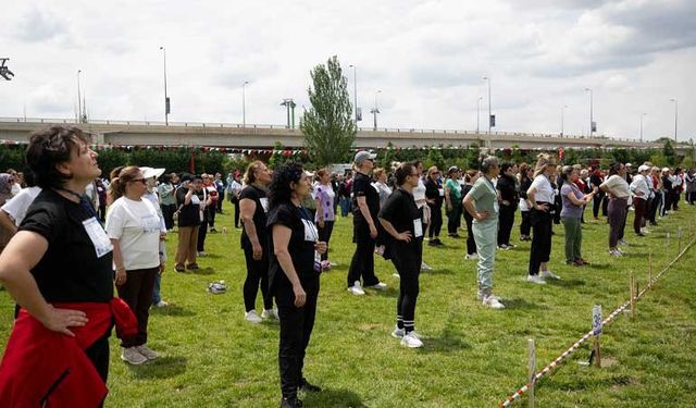 Başkentli Kadınlar, Guinness İçin Aerobik Etkinliğinde Buluştu