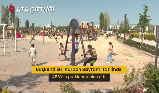 Ankara Büyükşehir Belediyesi'nin Rekreasyon Alanlarına Vatandaştan Tam Not