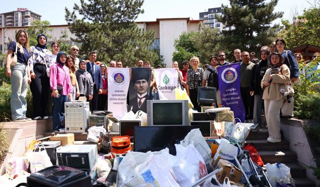 Çankaya’da Elektronik Atık Seferberliği