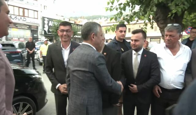 CHP Genel Başkanı Özel'den Soruşturma Açıklaması
