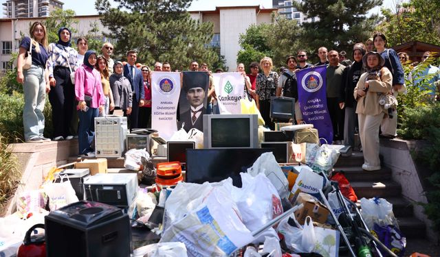 Çankaya’da Elektronik Atık Seferberliği Sürüyor