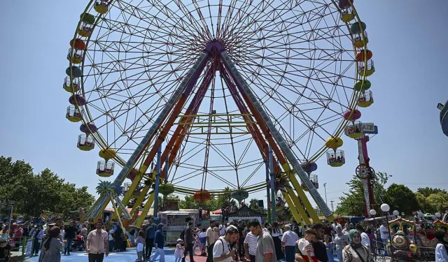 Bayramda Gençlik Parkı'na Yoğun İlgi