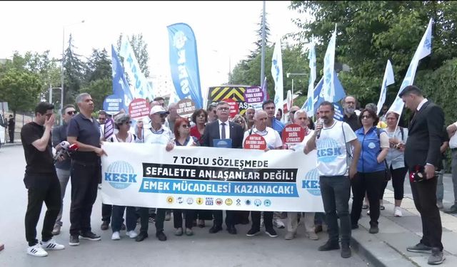 KESK'ten "8. Dönem Toplu Sözleşme" Açıklaması: Birileri Tarihi Başar Nutukları Atsa da Kamu Emekçileri Yoksulluk İçinde