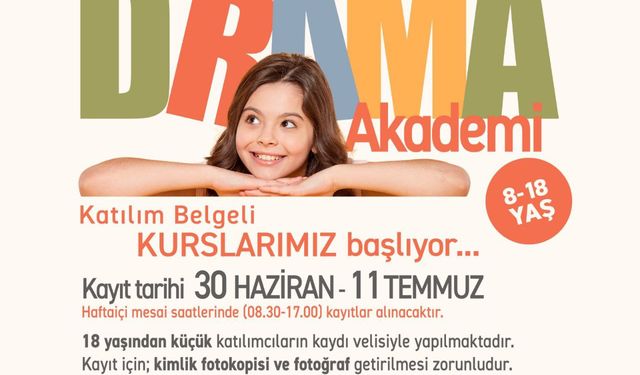 ABB Şehir Tiyatroları Drama Akademi Kurs Kayıtları Sürüyor