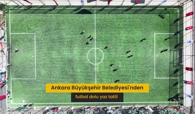 Ankara Büyükşehir Belediyesi'nden Ücretsiz Futbol Kursu