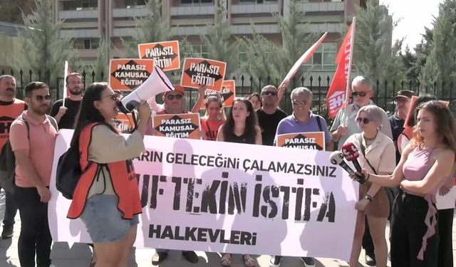 Halkevleri'nden Bakan Tekin'e İstifa Çağrısı