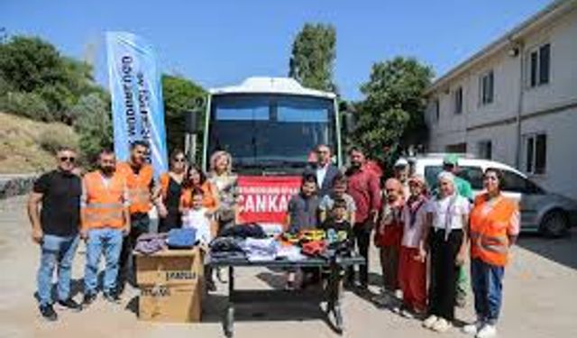 Çankaya'da "Giysiler Paylaştıkça Değerleniyor" Projesi