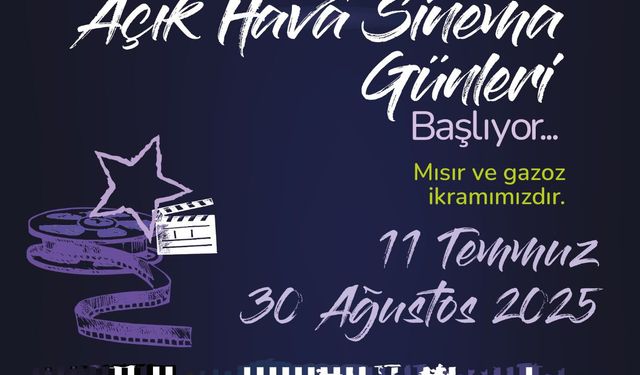 Çankaya'da Açık Hava Sinema Günleri Başlıyor