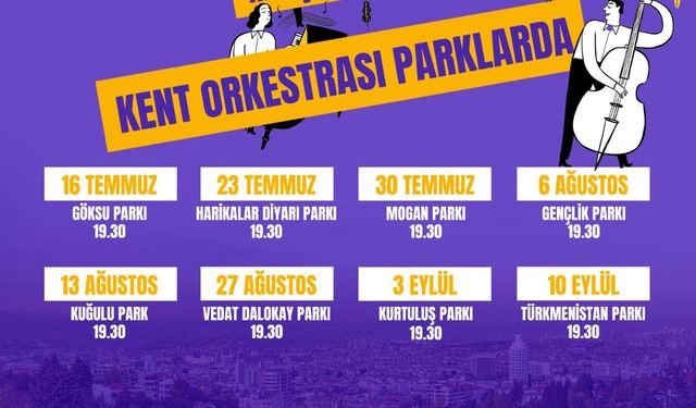ABB’den Yaz Boyu Parklarda Müzik Şöleni