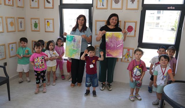 Keçiören Belediyesi Gül Adası Çocuk Gelişim Merkezi Öğrencileri, Kültür Elçileri Çocuk Sanat Müzesi’ni Ziyaret Etti