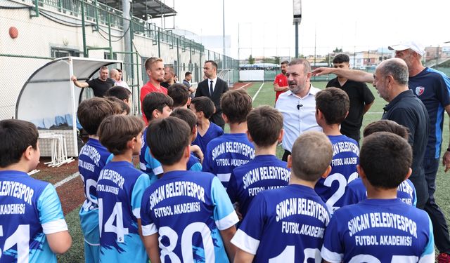 Sincan'da Futbol Yaz Okulu Başladı
