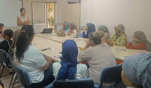 Pursaklar'da Kadına Yönelik Şiddetle Mücadele Eğitimi