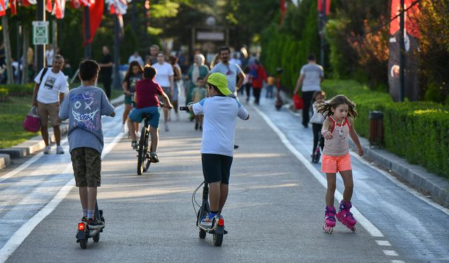 Başkentliler Yazın Keyfini Park ve Rekreasyon Alanlarında Çıkarıyor