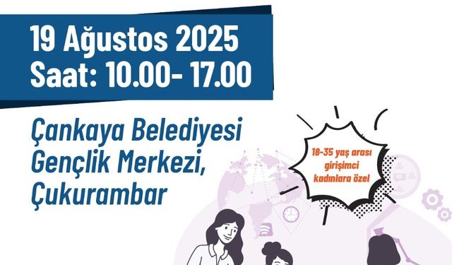 Çankaya Belediyesi'nden Kadınlara “Temel Girişimcilik” Eğitimi