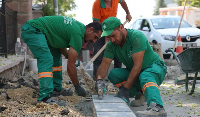 Çankaya’da Asfalt Çalışmaları Sürüyor