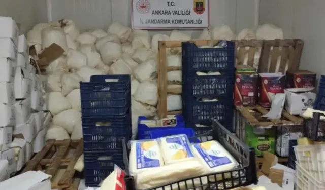 Ankara'da Gıda Denetimi: 23 Ton Ürün Ele Geçirildi