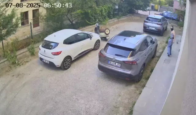 Ankara'da Motosiklet Hırsızlığı