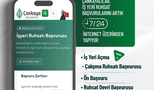 Çankaya'da Dijital Dönüşüm Devam Ediyor