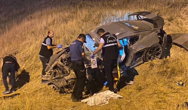 Ankara'da Feci Kaza: Takla Atan Otomobilin Sürücüsü Kurtarılamadı