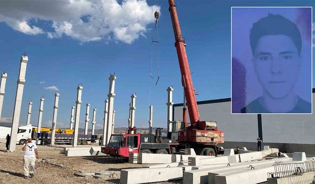 Ankara'da İş Kazası! Vinç Halatı Koptu 20 Yaşındaki İşçi Hayatını Kaybetti