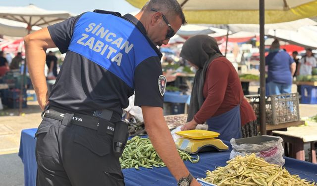 Sincan'da Üretici Köylü Pazarı Hizmette
