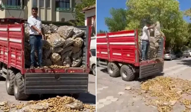 Patateslerini Bedava Veren Çiftçiye 17 Milyon Lira Ceza