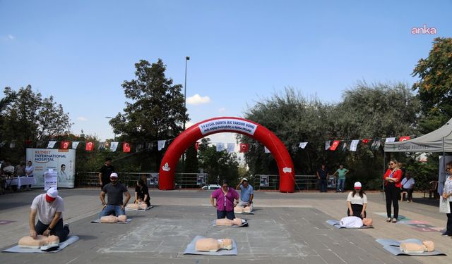 Çankaya’da Dünya İlk Yardım Günü’nde Farkındalık Eğitimi