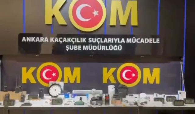 Ankara’da Dinleme Cihazı Operasyonu