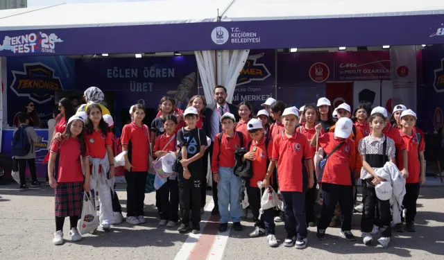 TEKNOFEST İstanbul'da Keçiören Standına Yoğun İlgi