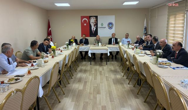 Çankaya'da Esnaf Odaları Bir Araya Geldi