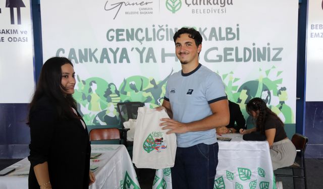 Çankaya Belediyesi'nden Gençlere Sıcak Karşılama