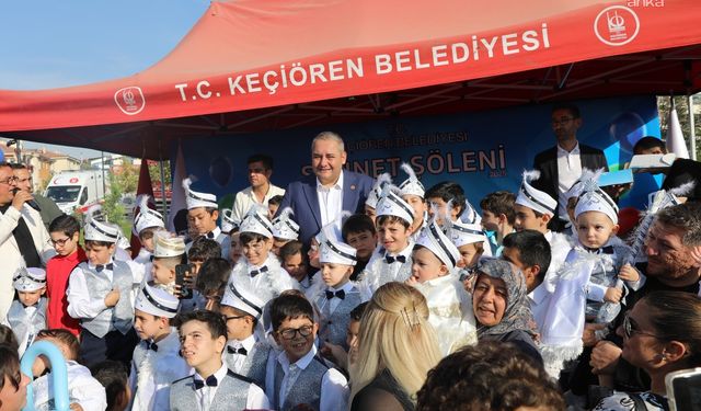 Keçiören'de Sünnet Şöleni Coşkusu