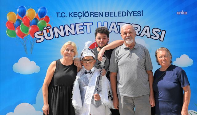 Keçiören'de Ücretsiz Sünnet Hizmeti Devam Ediyor