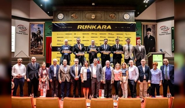 3. Uluslararası Runkara Yarı Maratonu Tanıtıldı