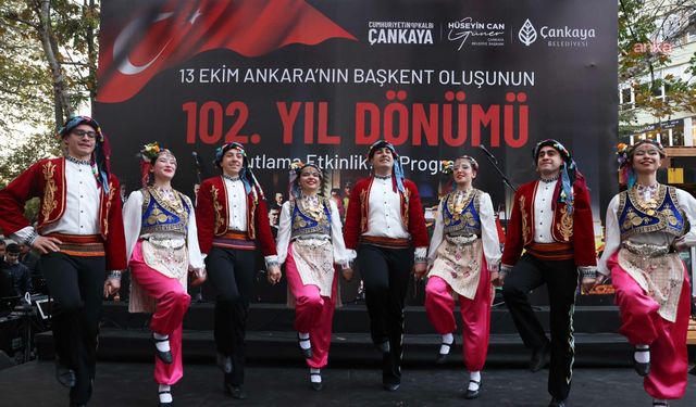 Ankara’nın Başkent İlan Edilişi Çankaya’da Kutlandı