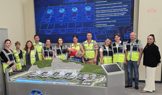 Rusya’nın Ankara Büyükelçiliğinden Akkuyu Ziyareti