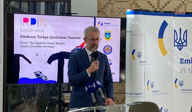 Ukrayna Ankara Büyükelçiliği’nde “İrpin- Benim Evim” Kitabı Tanıtıldı