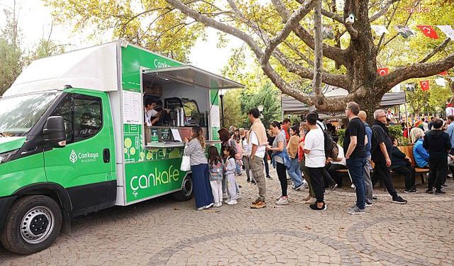 Çankaya Belediyesi’nden Kuğulu Park’a "Mobil Çankafe"