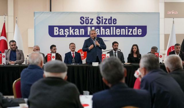 Keçiören’de “Söz Sizde, Başkan Mahallenizde, Çözüm Bizde” Halk Buluşmaları Devam Ediyor