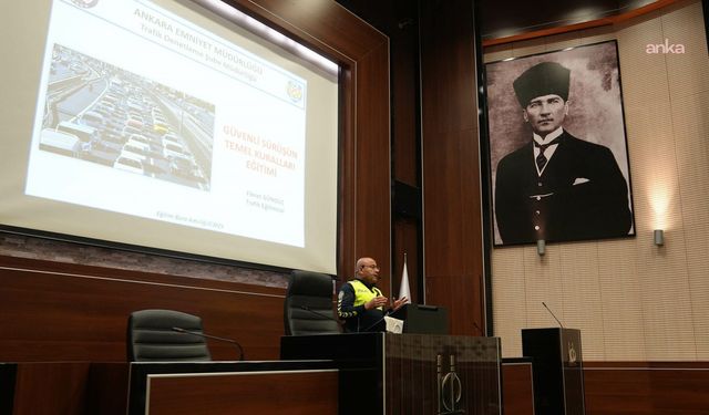 Keçiören Belediyesi Personeline Sürüş Eğitimi