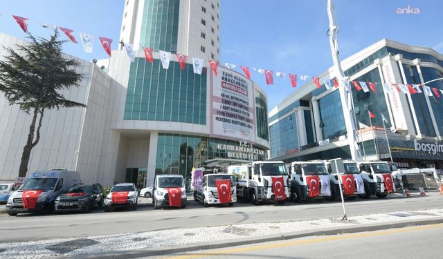 Kahramankazan Belediyesi, Filosunu 10 Yeni Araç İle Güçlendirdi
