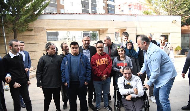 Pursaklar'da Özel Bireylere Özel Etkinlik