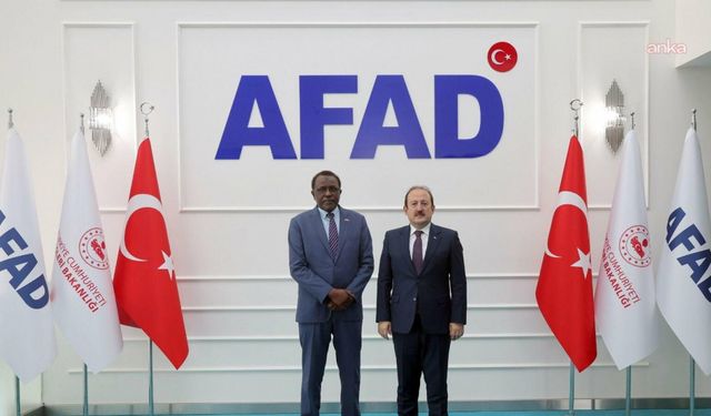 AFAD ile Sudan Ankara Büyükelçiliği Arasında Yardım Görüşmesi