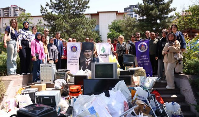 Çankaya Belediyesi, 30 Bin Ton Elektronik Atığı Geri Dönüşüme Kazandırdı