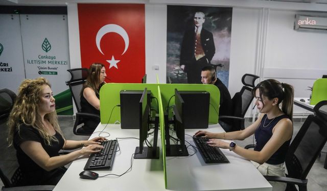 Çankaya Belediyesi İletişim Merkezi Talepleri Çözüyor
