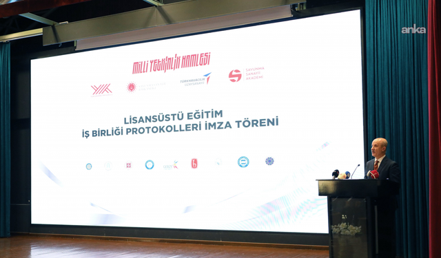 YÖK ile TUSAŞ Arasında Lisansüstü Eğitimde İş Birliği