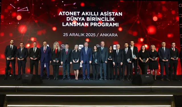 ATO, "Atonet Akıllı Asistan" Projesinin Dünya Birinciliğini Lansman Programıyla Paylaştı