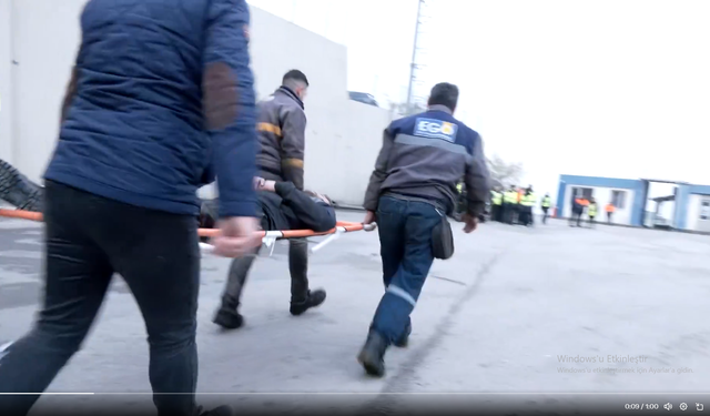 EGO Genel Müdürlüğü Personeline "Acil Durum" Tatbikatı